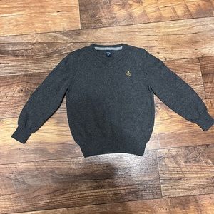 EUC BABY GAP SWEATER WITH "WORN" ELBOW PATCHES - 3T